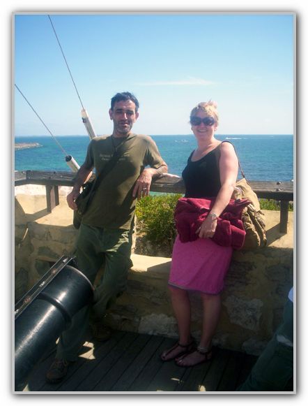 Stuart & Karen at Freo Roundhouse Feb 12th 2007